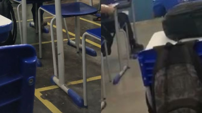 Estudante ‘agressivo’ confronta professor por atraso na aula; assista ao vídeo