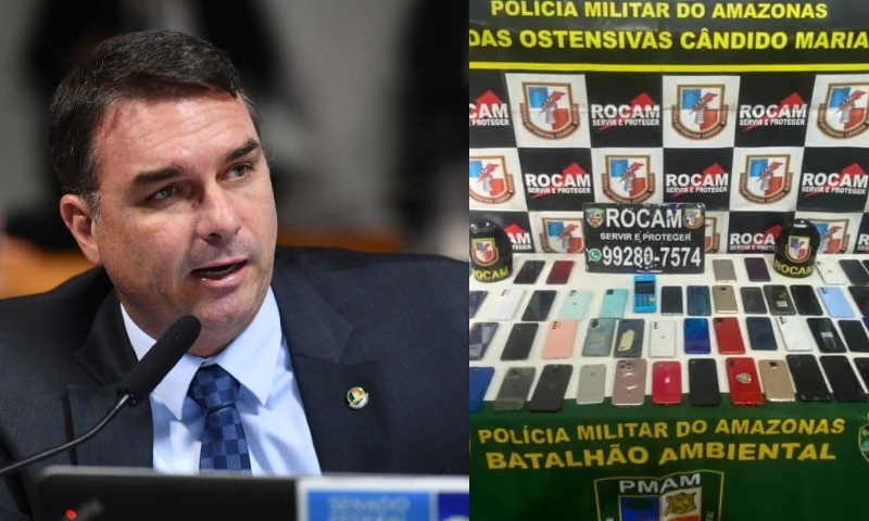 Flávio Bolsonaro, Senador, sugere ampliação de pena para furto de celulares
