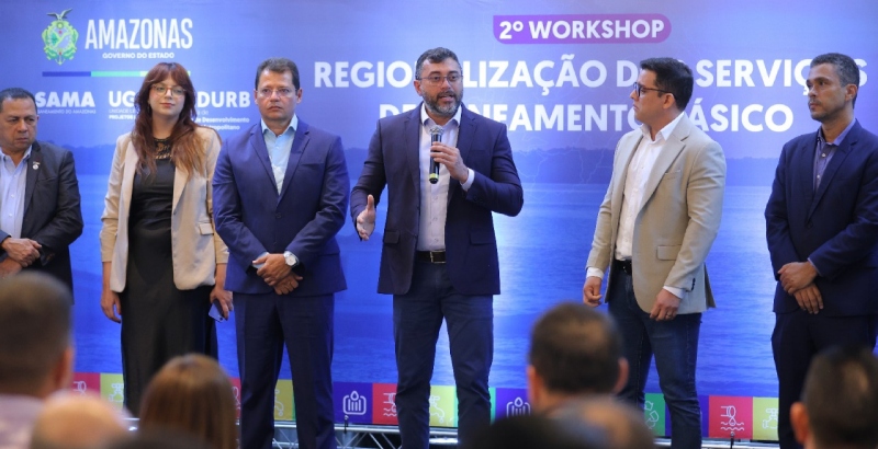 Wilson Lima destaca necessidade de parceria com municípios para progressos no saneamento básico