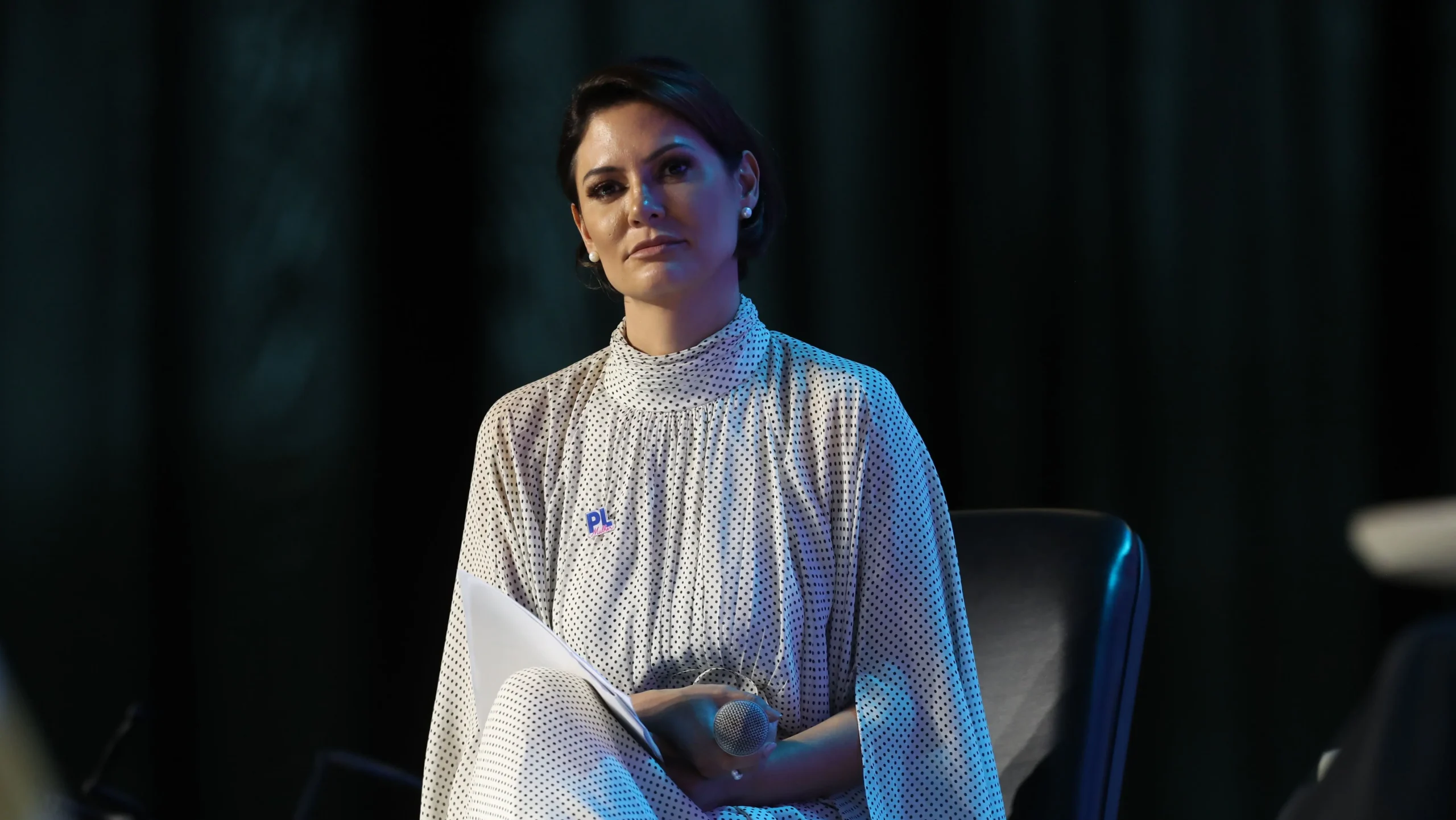 Eleições: Michelle diz que está de “licença” para apoiar Bolsonaro