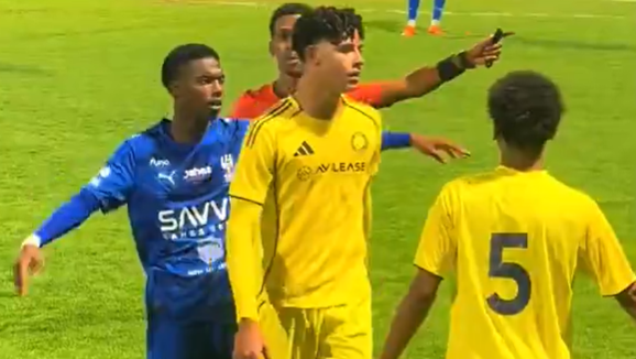 Filho de Cristiano Ronaldo briga com rival em jogo da base do Al-Nassr