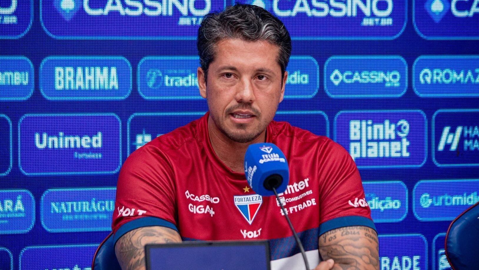 Carpini pede desculpas ao torcedor do Fortaleza com sinceridade