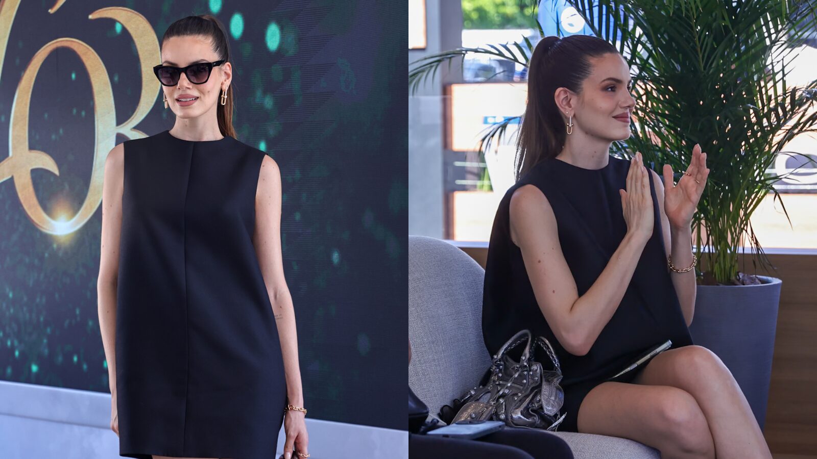 Camila Queiroz posa com look avaliado em mais de R$ 30 mil apaixonante