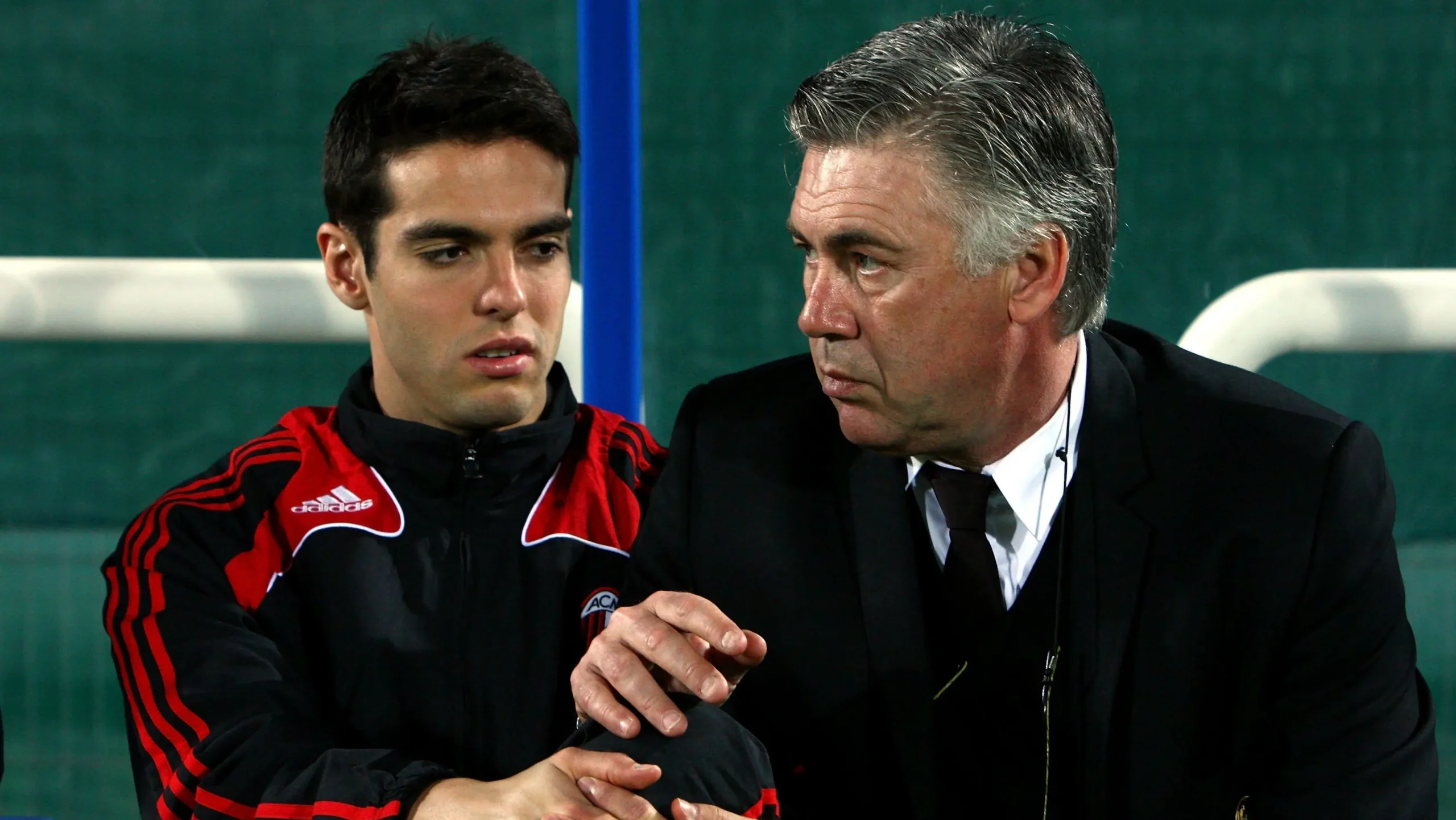 Carlo Ancelotti e Kaká entram para o Hall da Fama do Milan 2023