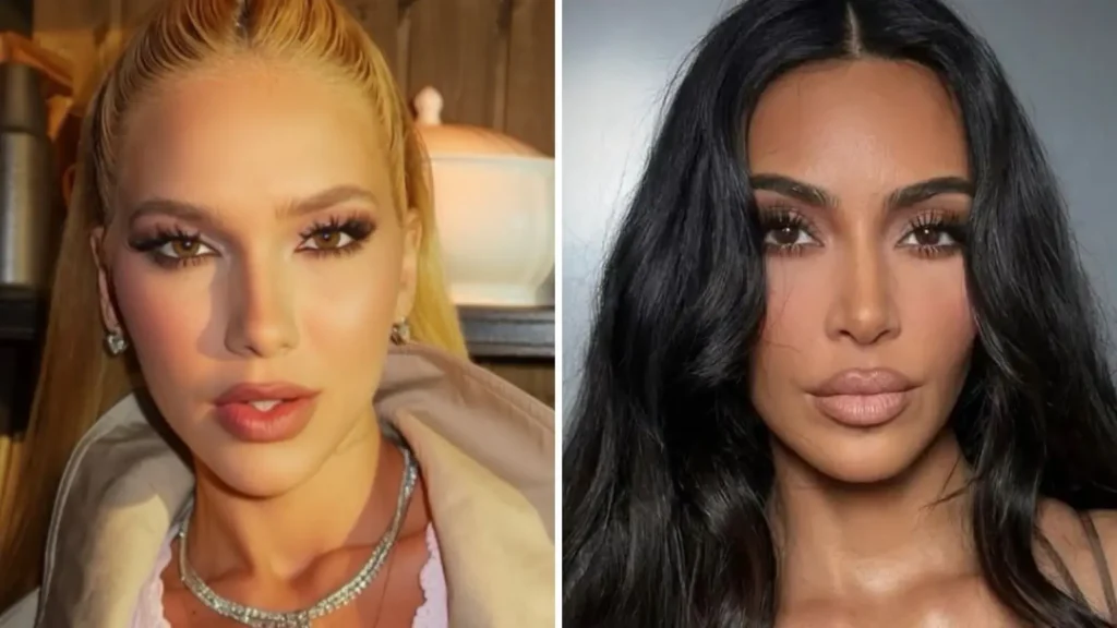 Virginia mostra mimo que Kim Kardashian enviou a Vini Jr.