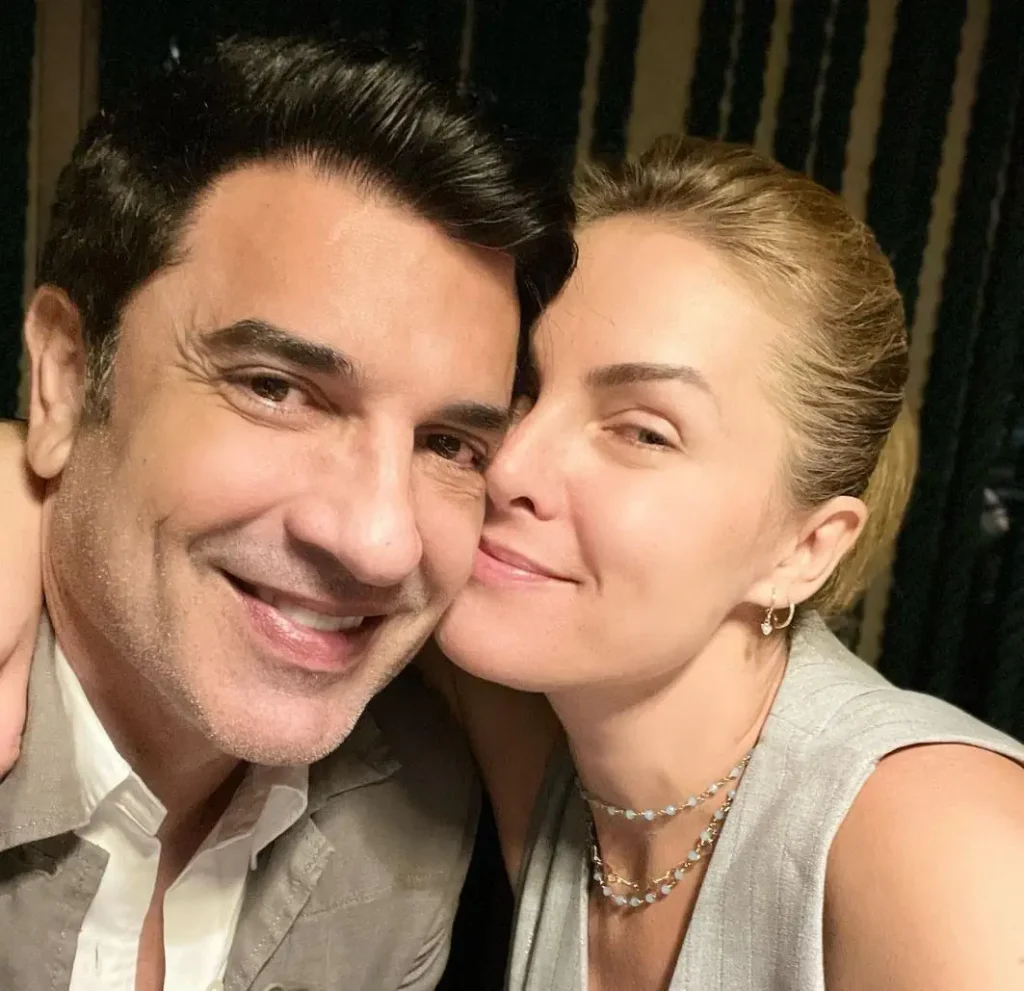 Ana Hickmann e Edu Guedes celebram primeira noite na casa nova