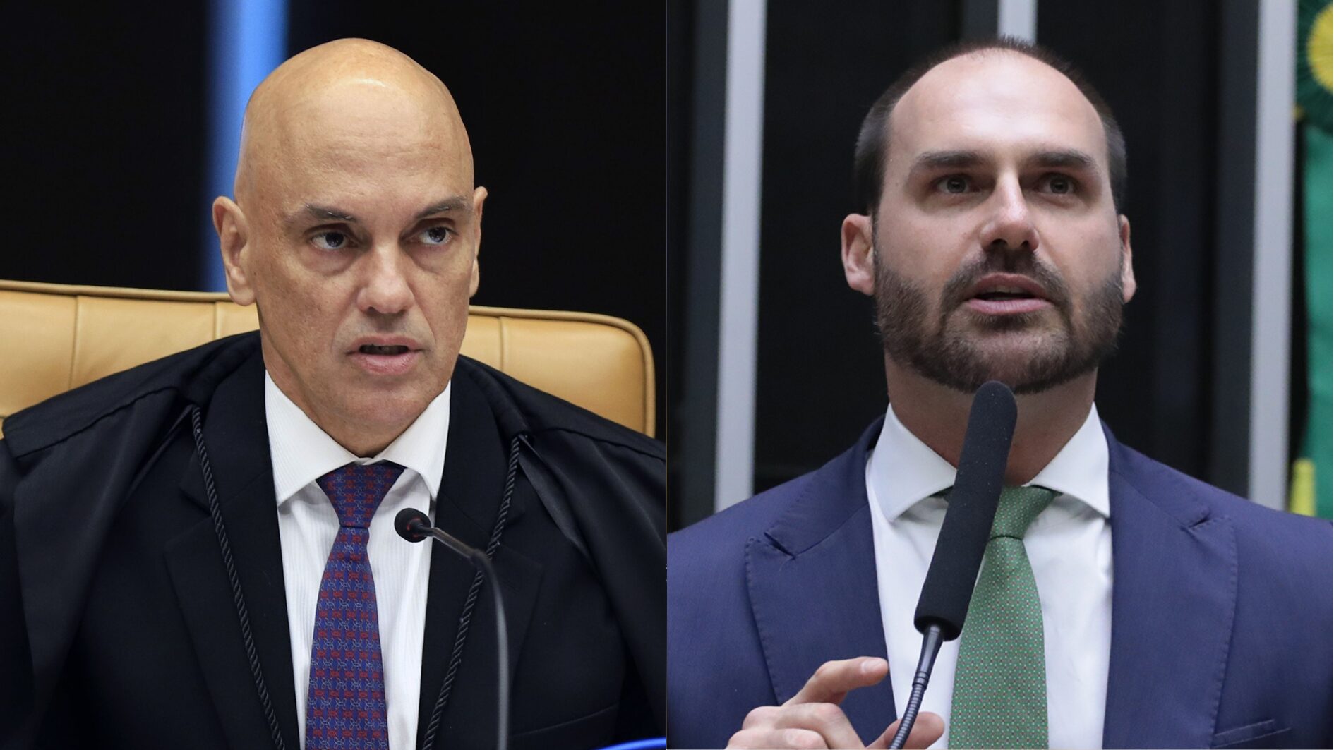 DPU diz ao STF que Moraes não pode julgar ação contra Eduardo Bolsonaro