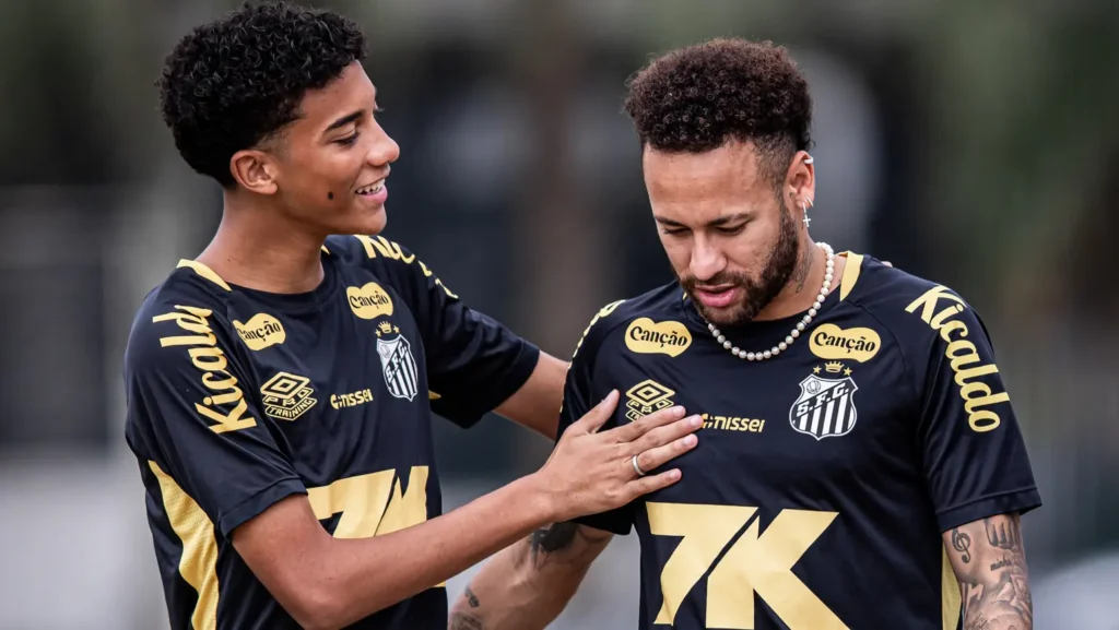 Polêmica entre Neymar e Robinho Jr.: Tensão no Santos Aumenta