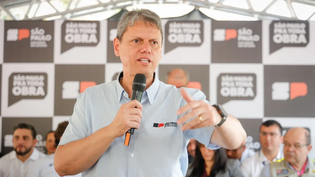 PRD e Solidariedade apoiam Tarcísio na reeleição em SP