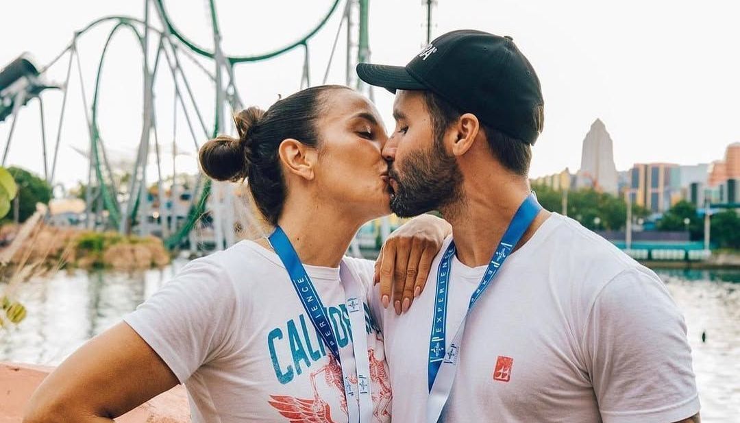 Ivete Sangalo posa ao lado do ex-marido após novo relacionamento