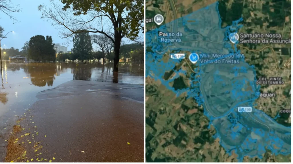 Rio Taquari atinge cota de inundação no RS; saiba como se preparar