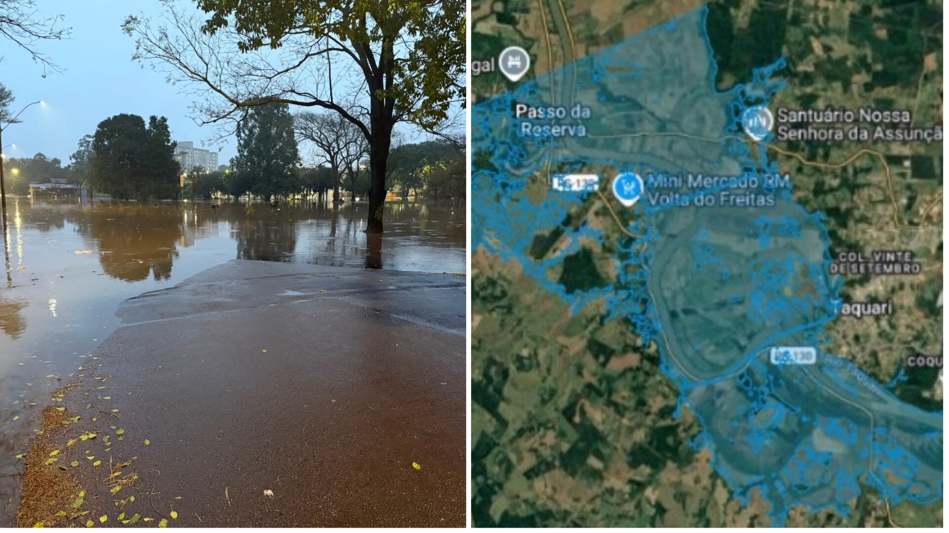 Rio Taquari atinge cota de inundação no RS; saiba como se preparar
