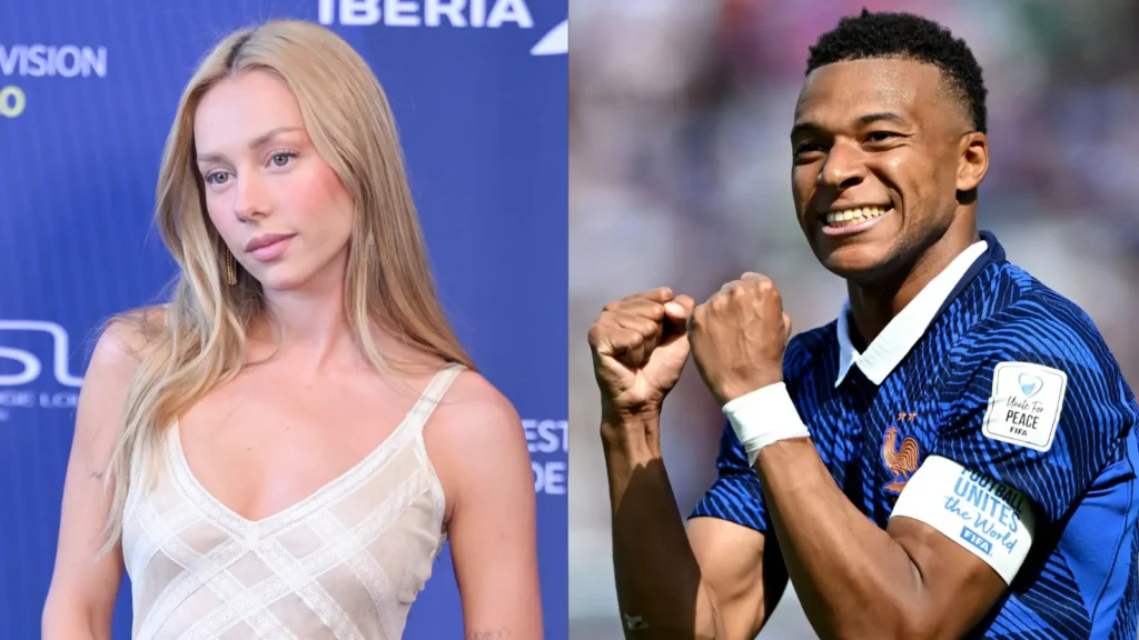 Ester Expósito e Mbappé são flagrados abraçados em Paris