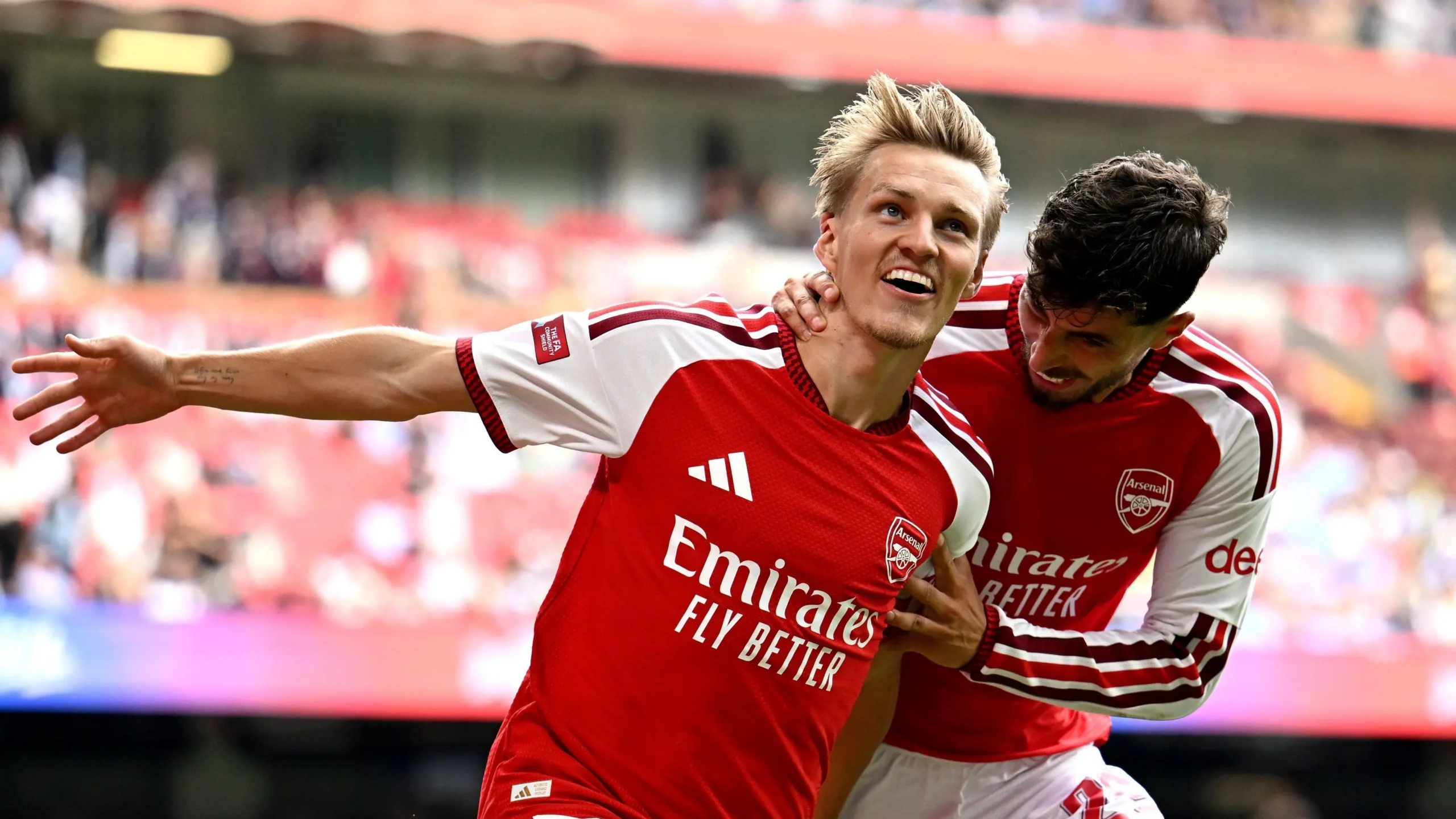 Arsenal vence o City por 3 a 0 e conquista a Supercopa 2023