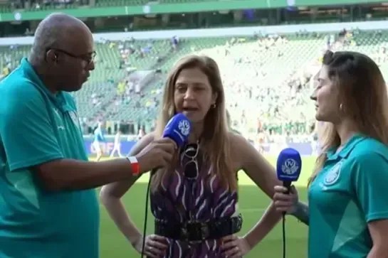 Leila Pereira rebate Flamengo: resposta direta e contundente