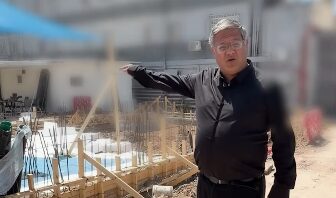 Ministro de Israel mostra futuro centro de enforcamento em Gaza