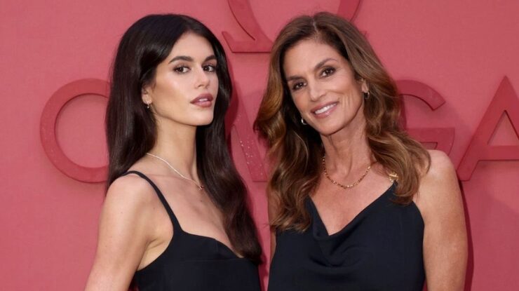 Kaia Gerber fala sobre comparações com Cindy Crawford e inveja