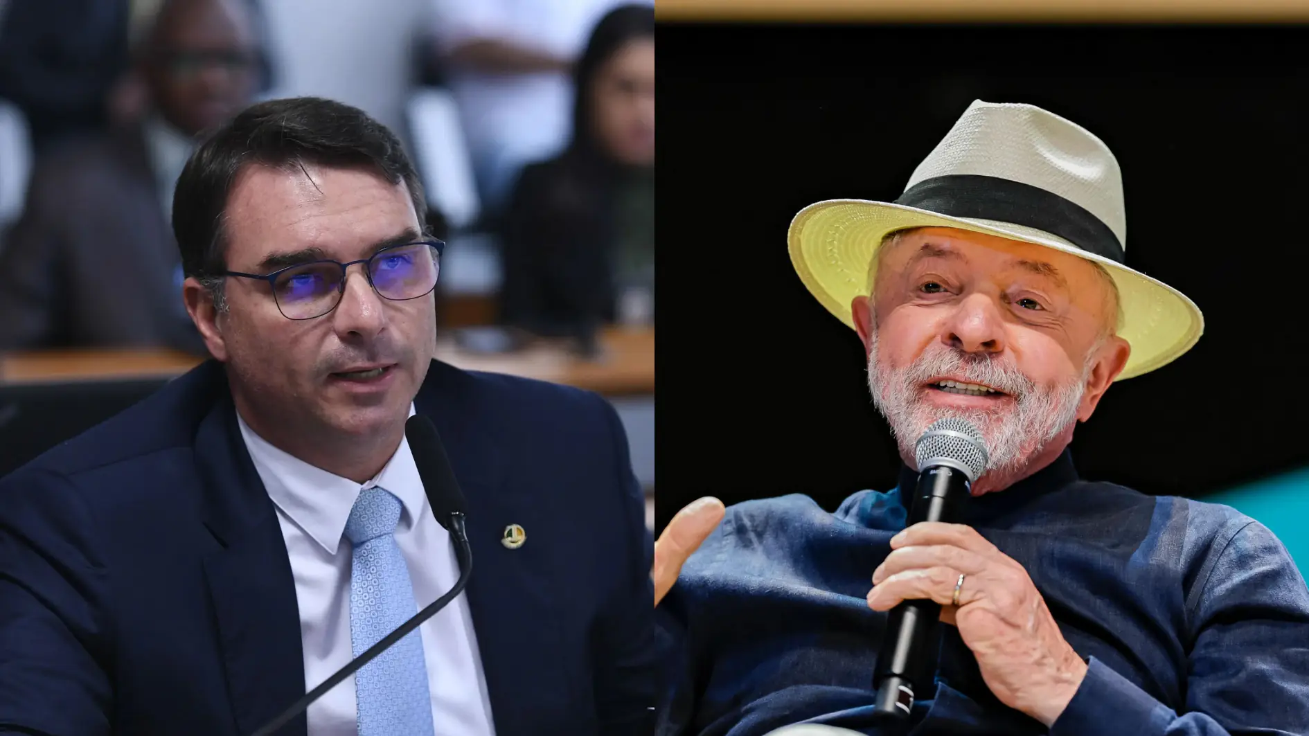 Veritá: Flávio tem 48,5% e Lula 43,1% no 2º turno