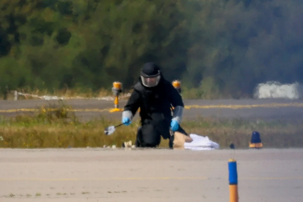 Alemanha acusa Rússia de ataque com drone em aeroporto estratégico