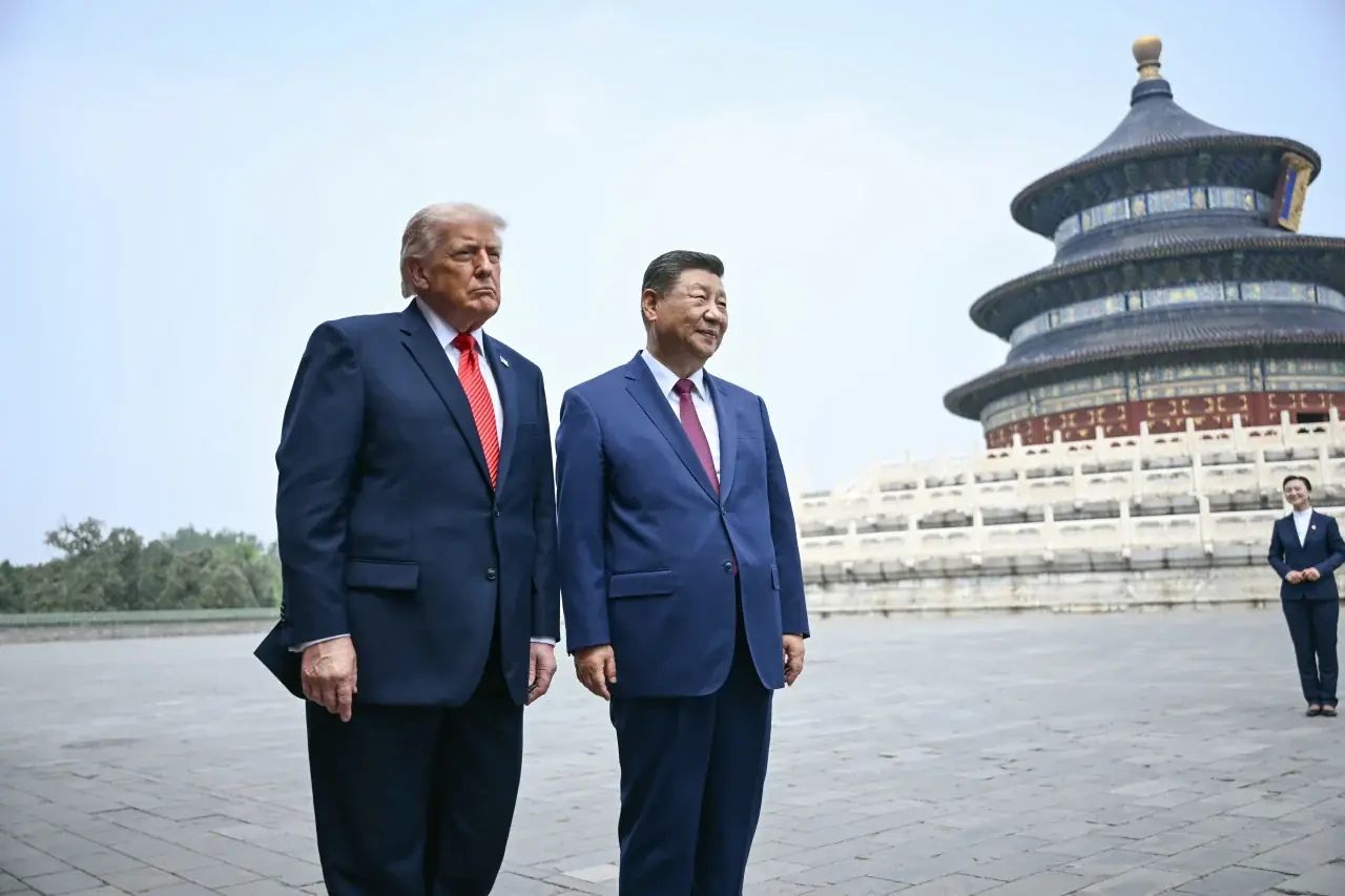 Agenda de Trump para Xi: Recepção de alto nível no aeroporto