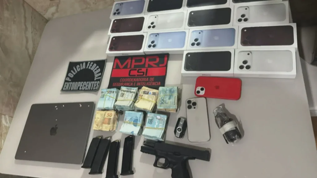 Operação da PF que procura "Peixão" e combate facções no RJ