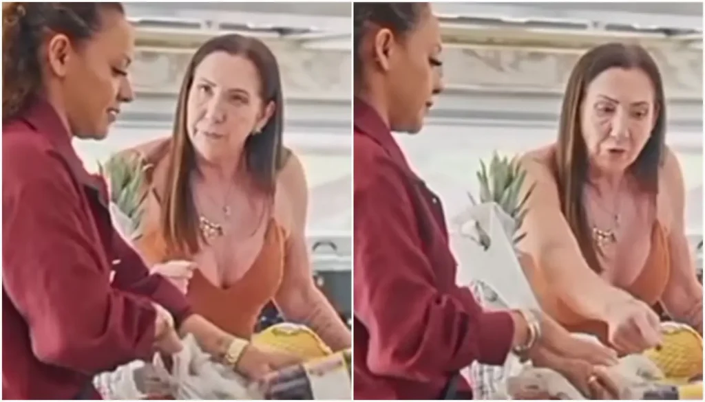 Mãe de Virginia dá bronca em funcionária e gera polêmica nas redes