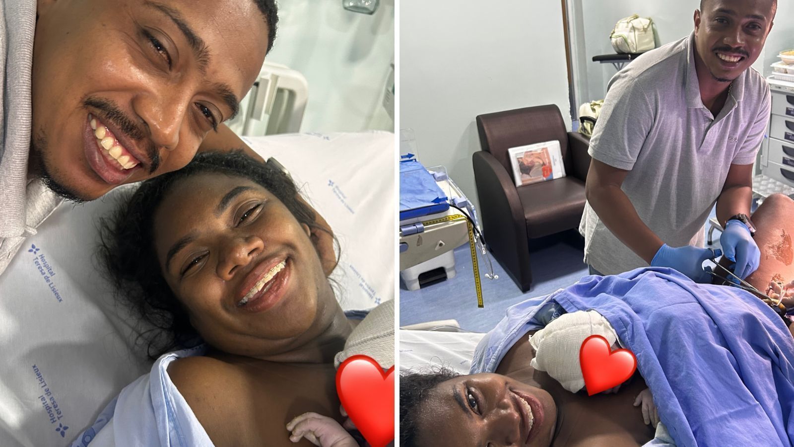Raquel Brito, irmã do ex-BBB Davi, celebra nascimento do filho